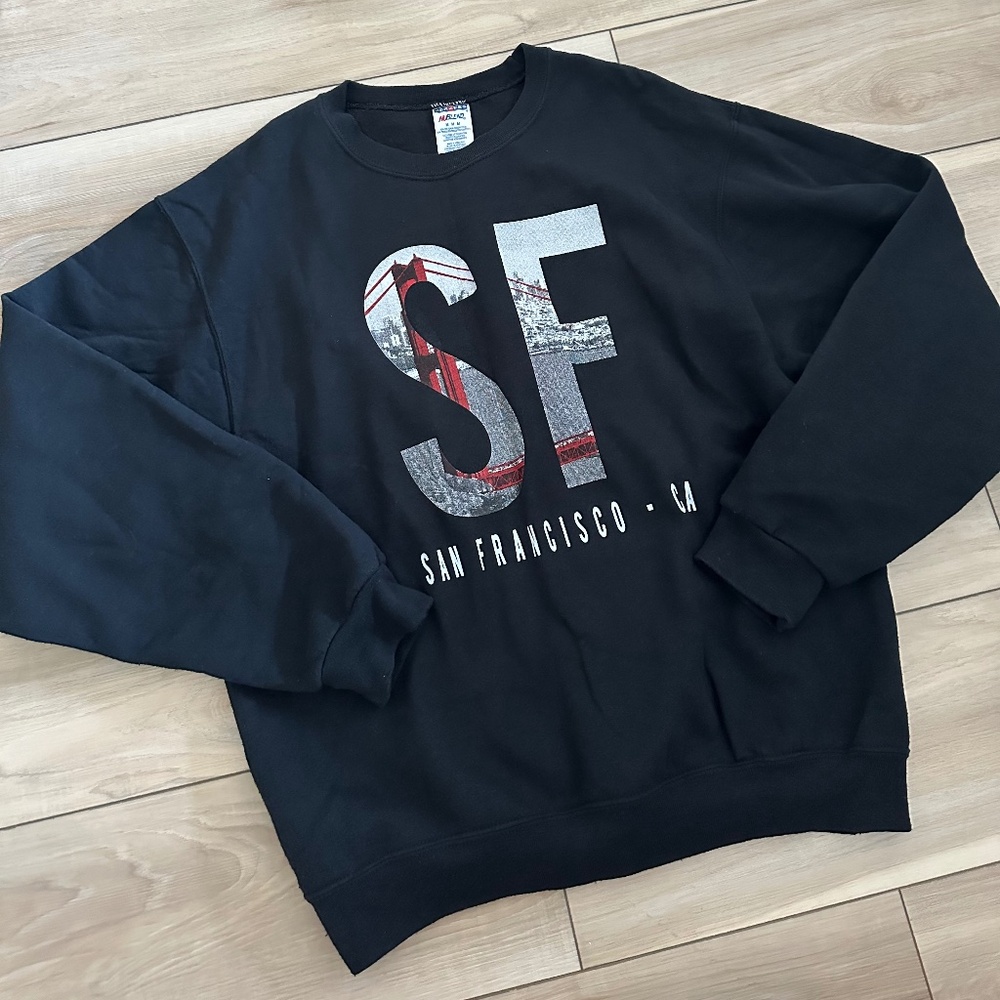 Cute San Francisco Crewneck Pullover Sweatshirt